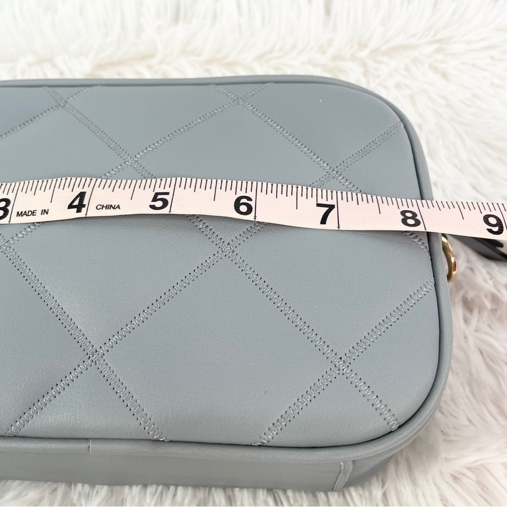 Nine West light pastel blue cross body purse - Picture 5 of 13